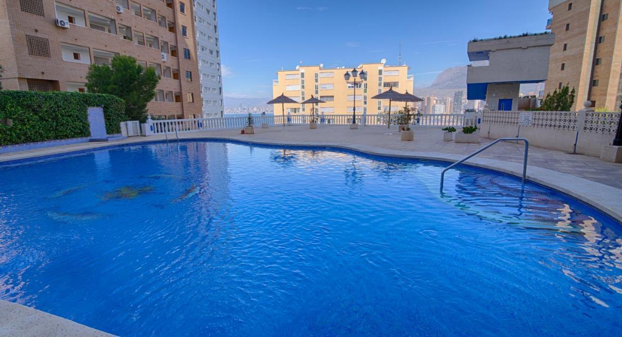 Amazing Panoramic View Trinisol 2 Apartment Benidorm Luaran gambar