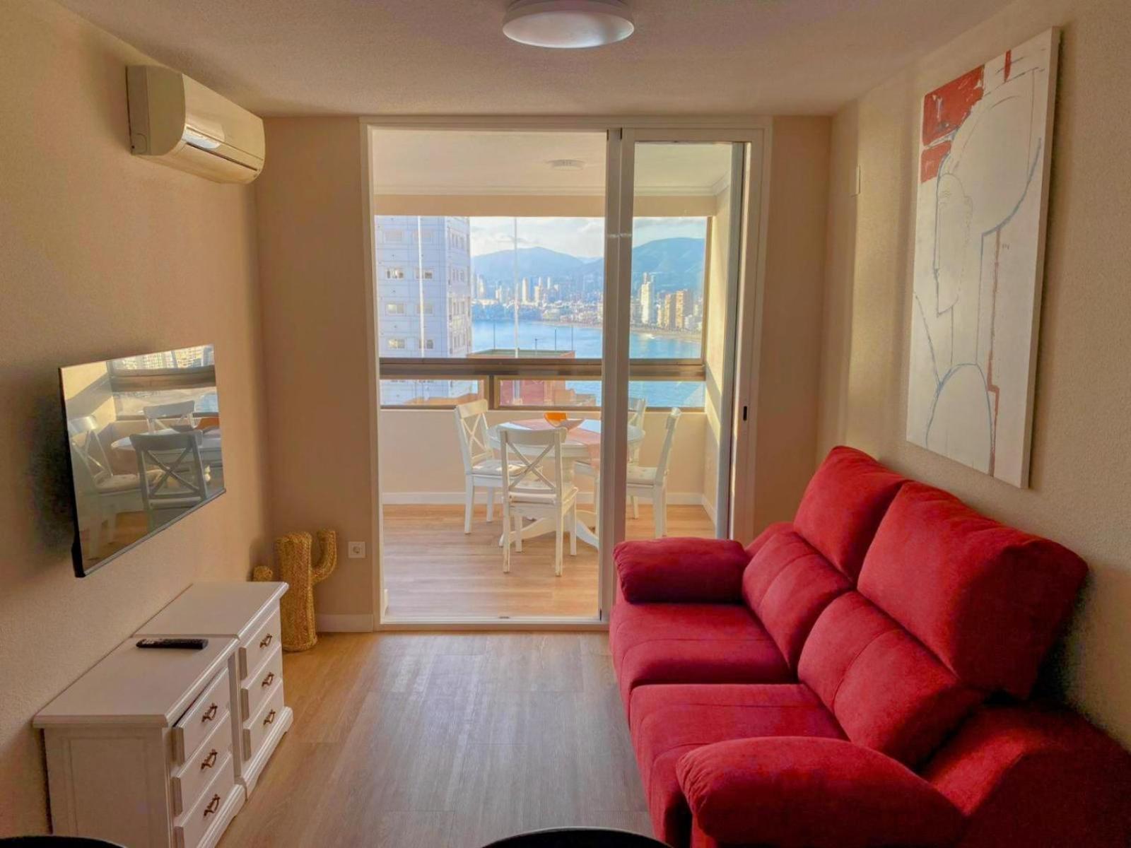 Amazing Panoramic View Trinisol 2 Apartment Benidorm Luaran gambar